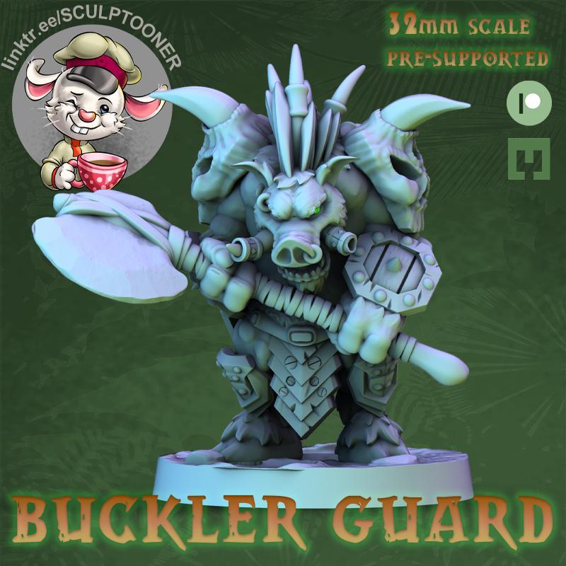 Buckler Guard-bristleback-warcraft style-creep-neutral