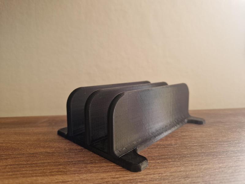 Dual Vertical Laptop Stand