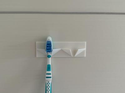 Double Toothbrush Wall mount (slim)