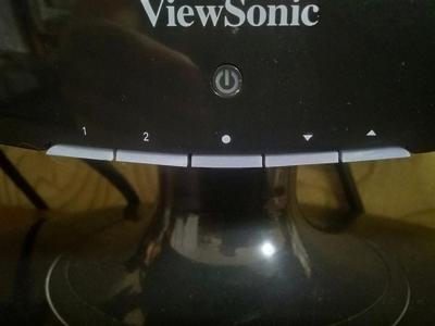 VA2231w-LED Monitor buttons