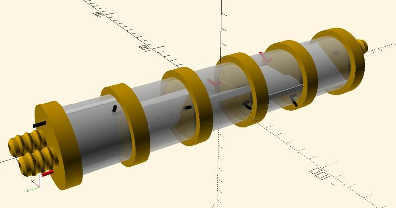 Counter-current Peltier Heat Pump