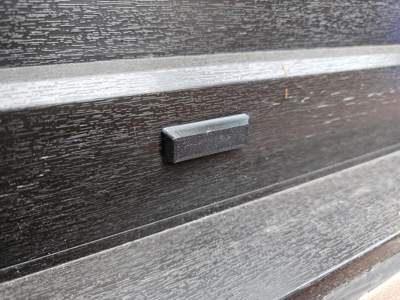 Window Water Slot Cap / Wasserschlitzkappe für Fenster