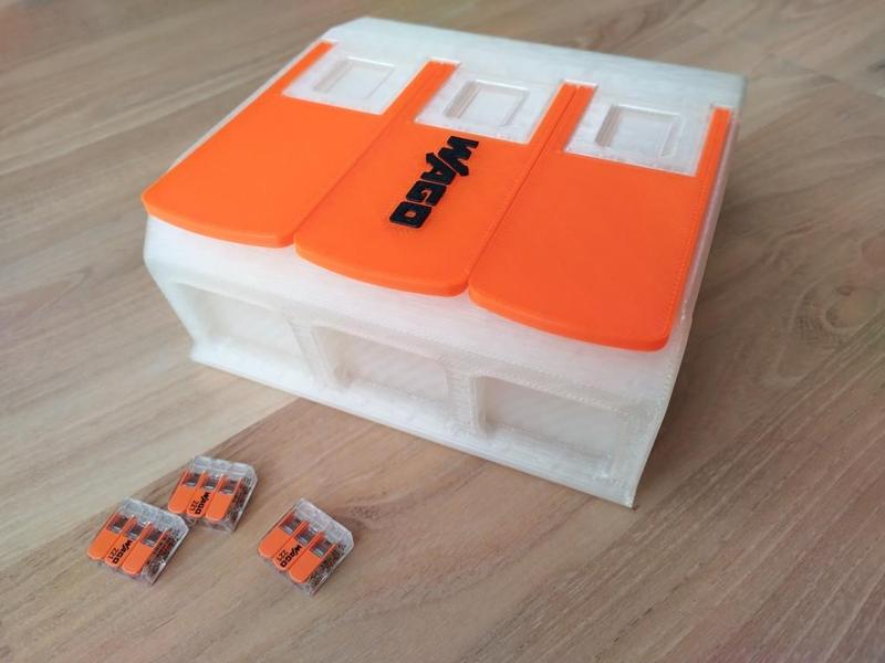 Wago clamp shaped Wago clamp box