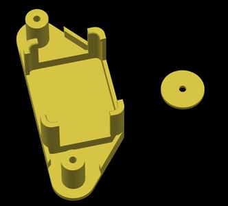 Clip-On Filament Roller Guide V2 For Ender 3 S1 [Pro/Plus] (M3 Bolts)