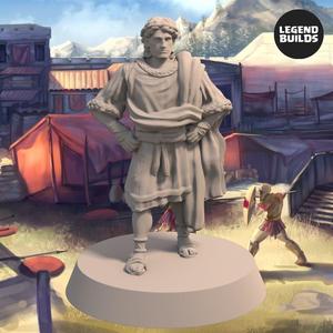 Civilians of Ago Tirtos, City of Eros - Pose 1 - 3D printable miniature - STL file