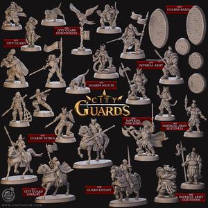 City Guards (Set) (Pre-Supported) | Cast n Play