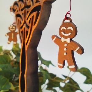 gingerbread man and wife earrings