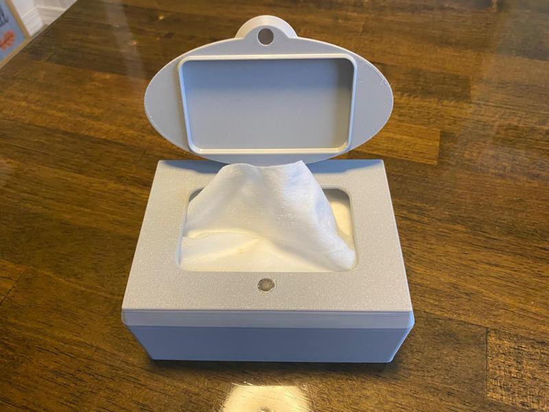 Magnetic Baby Wipes Containter