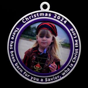 2024 Christmas Ornament Picture Frame