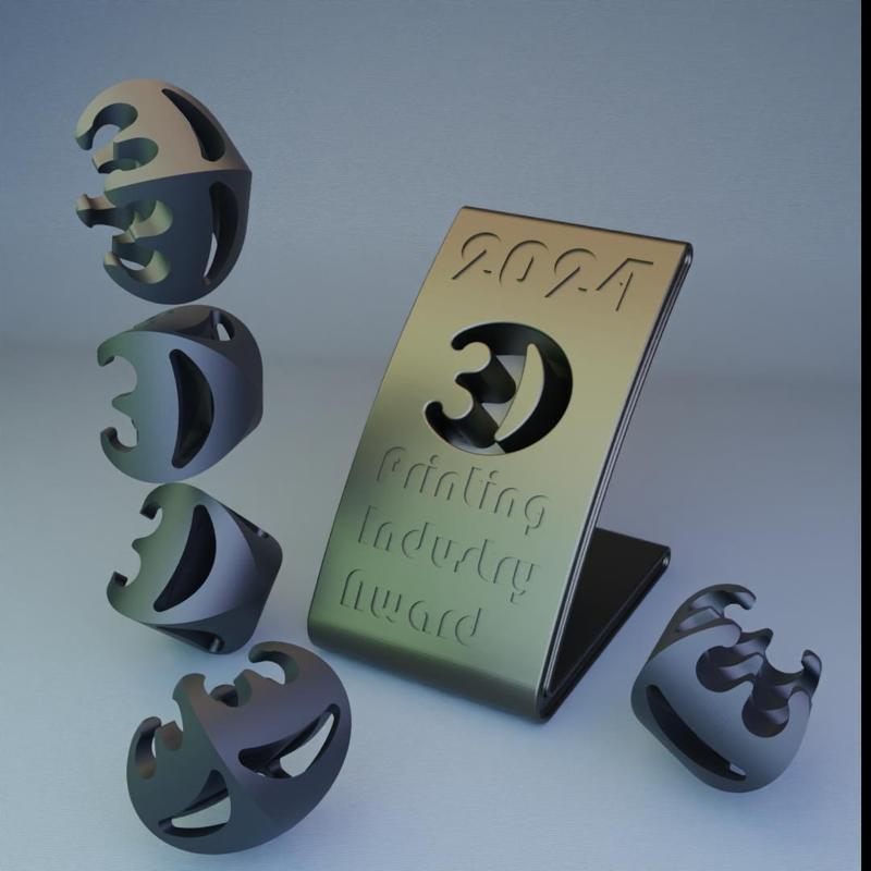 2024 3D Printing Industry Awards - Trophy