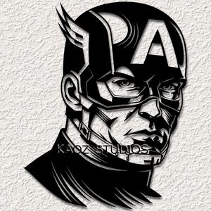 captain america wall art marvel superhero wall decor hero decoration comics