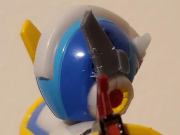 Replacement Ear Fins for Rockman X 4th Armor