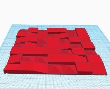 Geometric wall decor