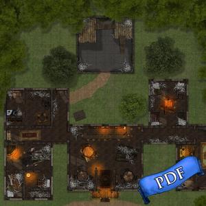 Abandoned Inn and Tower (Encounter 5 - Spiders and Sages)