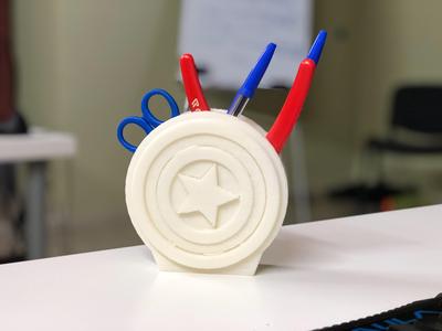 A Pencil Box Captain America