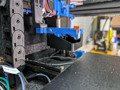 Voron 2.4 Nozzle Wiper. Gantry or Bed Mounted.  Beacon Compatible.
