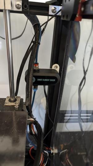 BTT SFS Back Cover MOD For Enclosured Ender 5