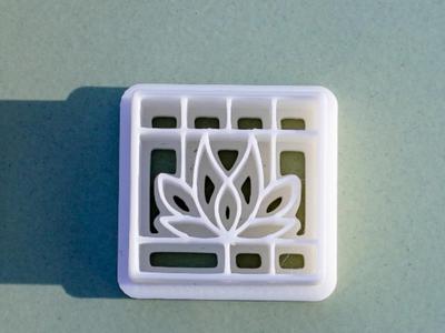 Lotus Polymer Clay Cutter For Earrings Necklaces