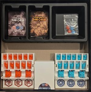 Knee Deep In Hexes folding Storage Trays