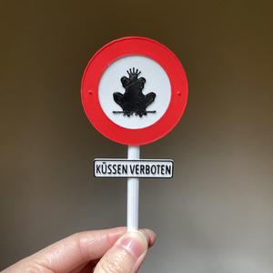 Die Prinzen Küssen Verboten Sign