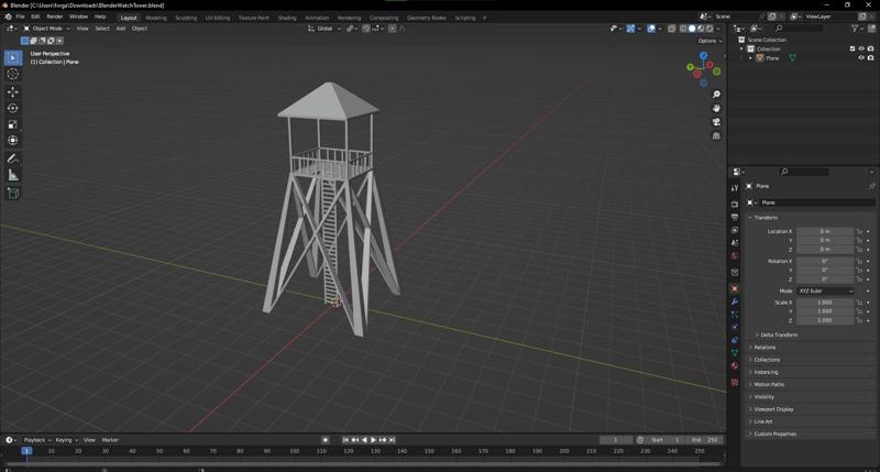 Blender-Watch-Post