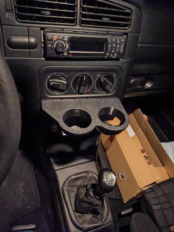 VW golf Mk3 Cupholder