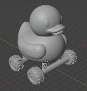 4x4 duck