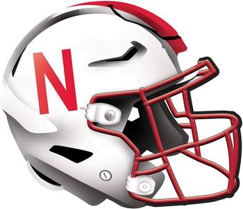Nebraska cornhuska foot ball helmet