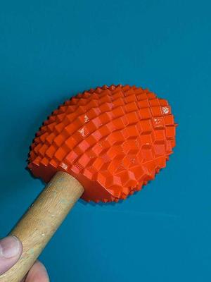 Mace-like Back Scratcher