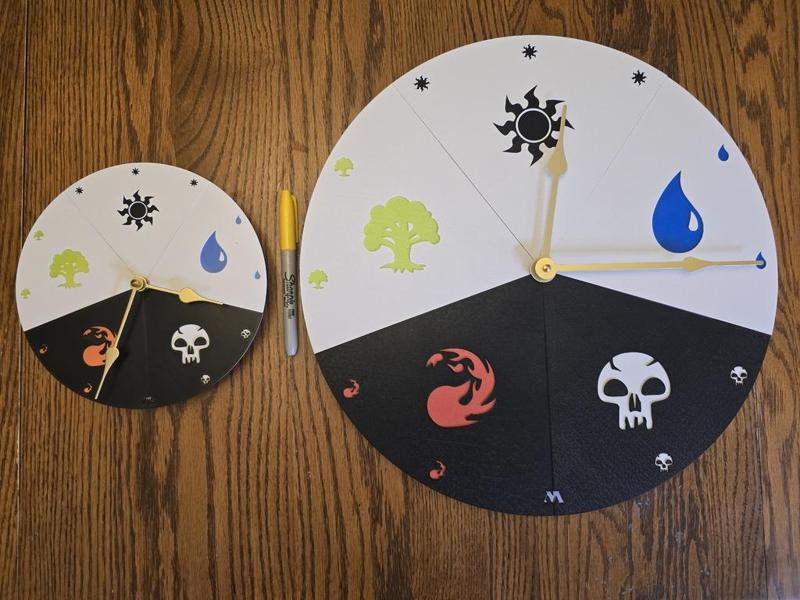 Large MTG Clock