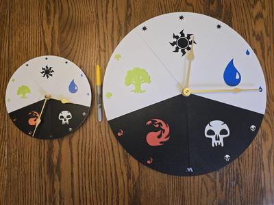Large MTG Clock