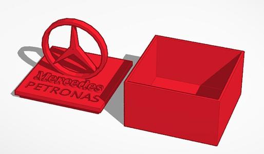 mercedes desk organizer