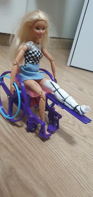 Barbie wheelchair
