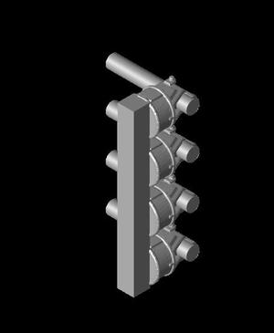 700 Scale Mk 38 Mod 2 25mm Gun.stl