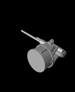 1/48 Scale Mk 38 Mod 2 25mm Gun.stl