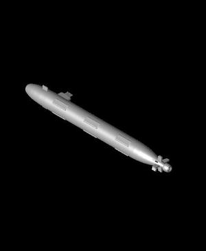 1250 Scale USS Jimmy Carter Submarine SSN-23.stl