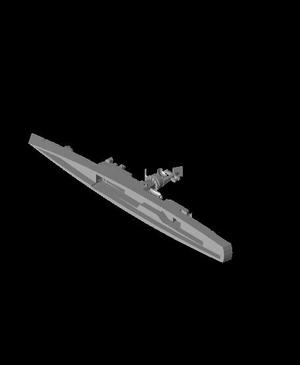 1/1250 Scale Spanish Baleares class Missile Frigate.stl
