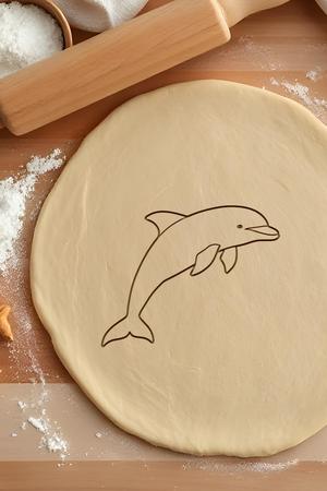 Dolphin Cookie Cutter, Biscuit Cutter