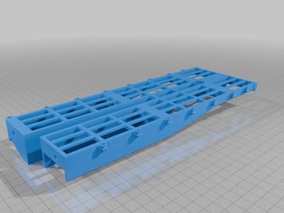 G Scale flat car