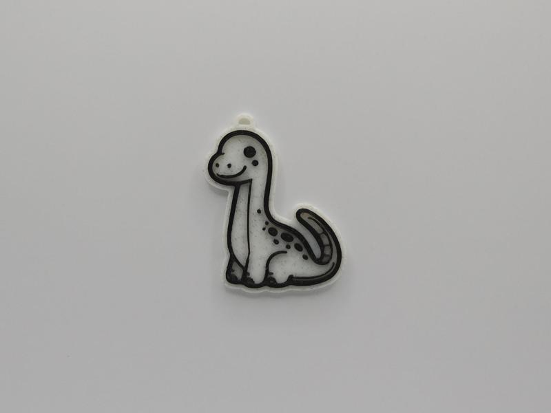 Cute Brontosaurus Keychain