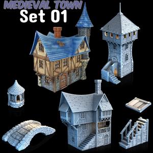 Medieval RPG Town Set 1