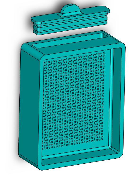 Simplified Bambulab HEPA & Carbon Filter