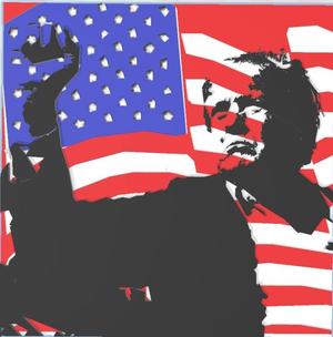 Trump - Fight! Coaster or Sign