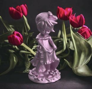 Girl flower