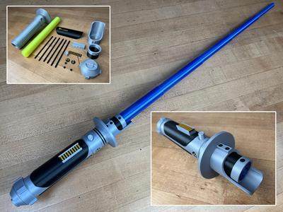 Kanan Jarrus Collapsing Lightsaber