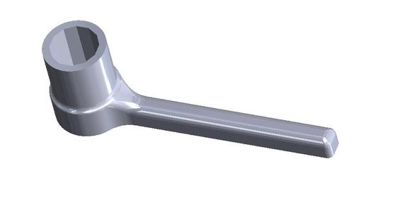 Qidi 4 plus bed screw adjustment wrench .
