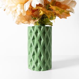 The Kymara Vase, Modern and Unique Home Decor for Dried and Preserved Flower Arrangement  | STL File