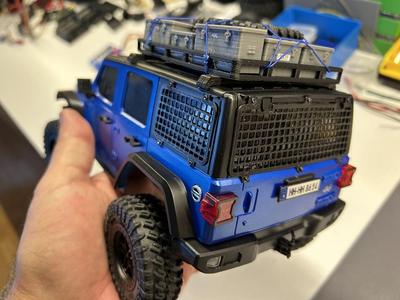 Window Grilles  Austar  AX-8560 / JJRC C8801 / KOOTAI K1801 1:18  Fenstergitter