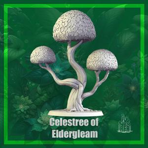 Celestree - Tabletop scatter miniature (Pre-Supported)
