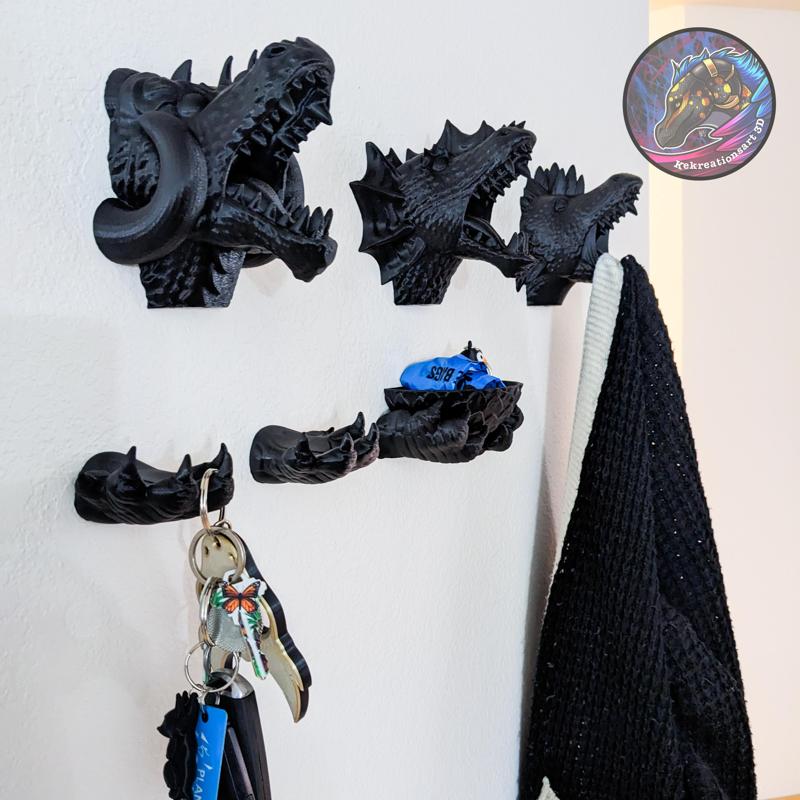 Dragon Wall Hanger Set